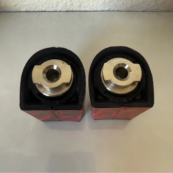 Pashion Footwear v1.0 Custom Red Rose Cluster 3 Inch Block Heels - Picture 7 of 9